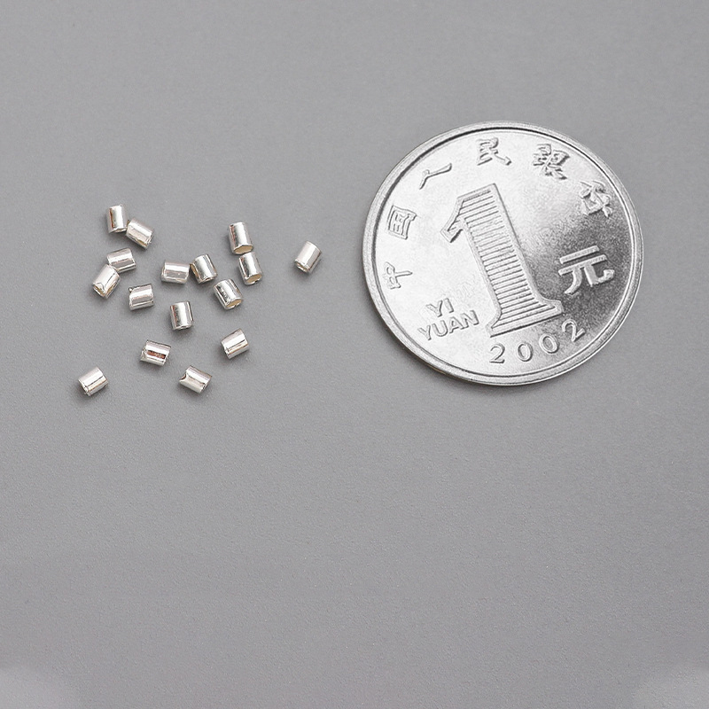 Plain silver positioning tube (2.0*2.0mm)