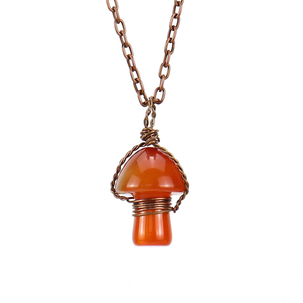 Ancient red copper agate