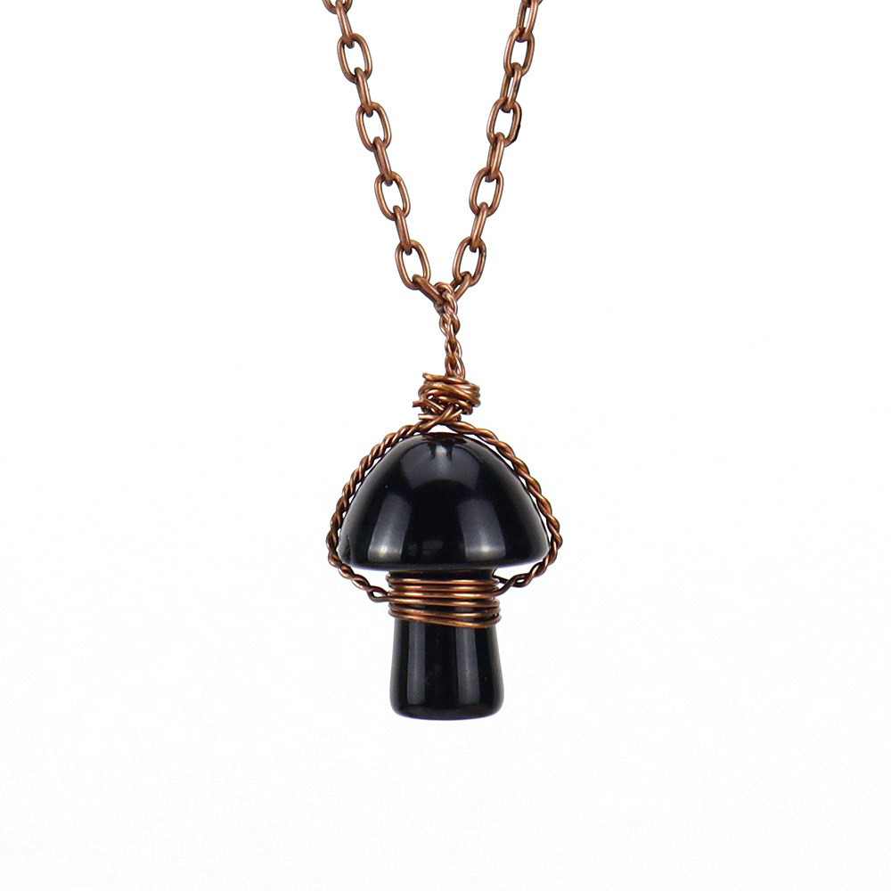 Ancient red copper obsidian