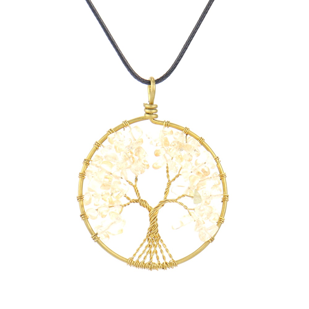 Pure copper yellow crystal