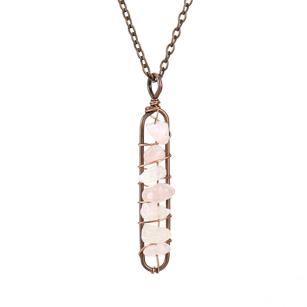 Ancient red copper powder crystal gravel