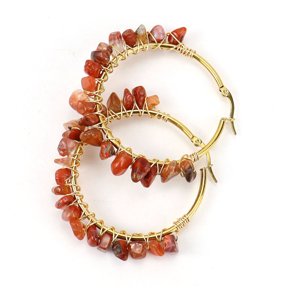 golden red agate