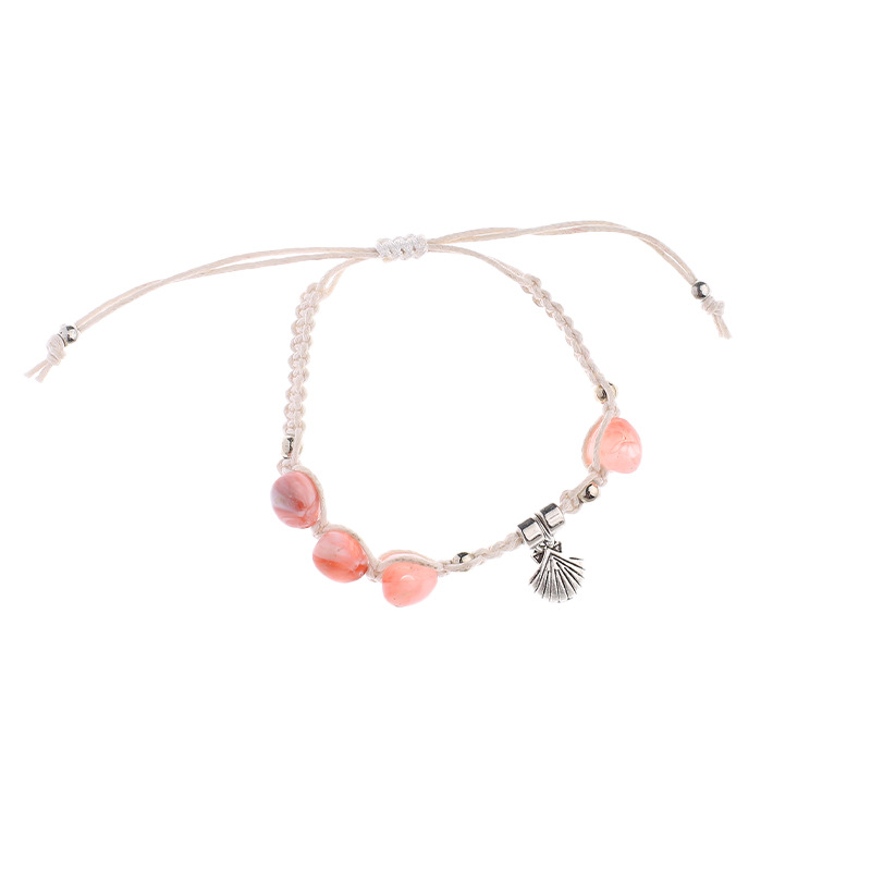 Pink adjustable bracelet
