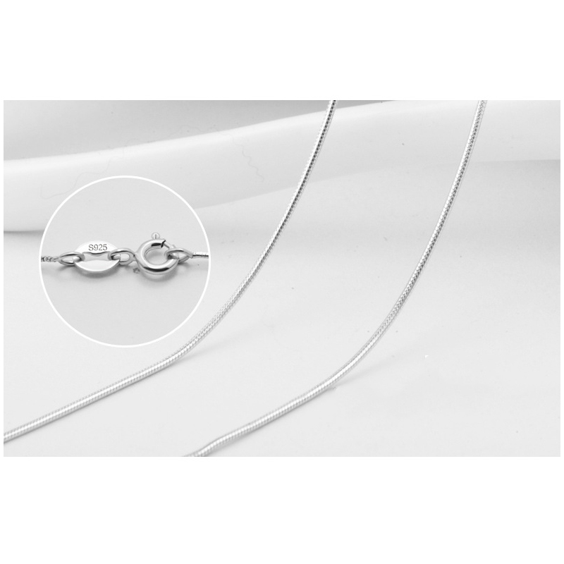 Octagonal snake bone chain