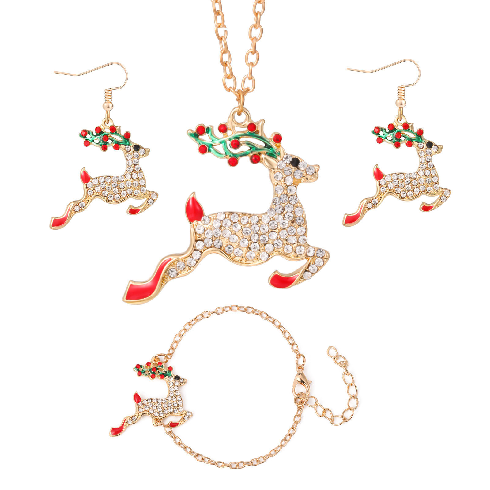 Elk three-piece set
