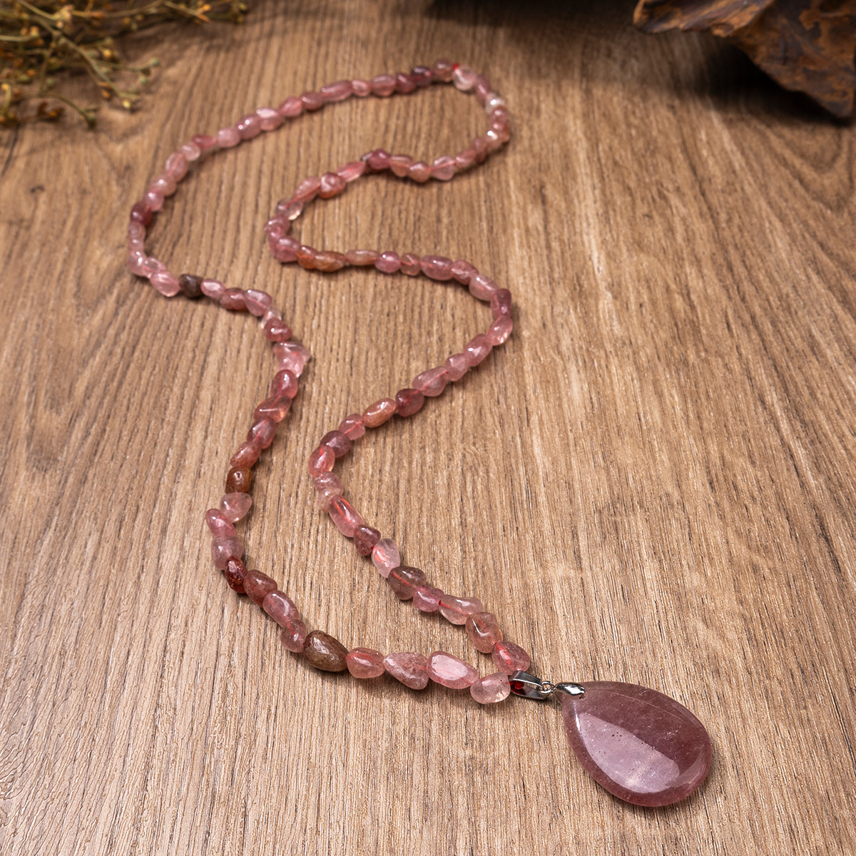 Клубничный кварц