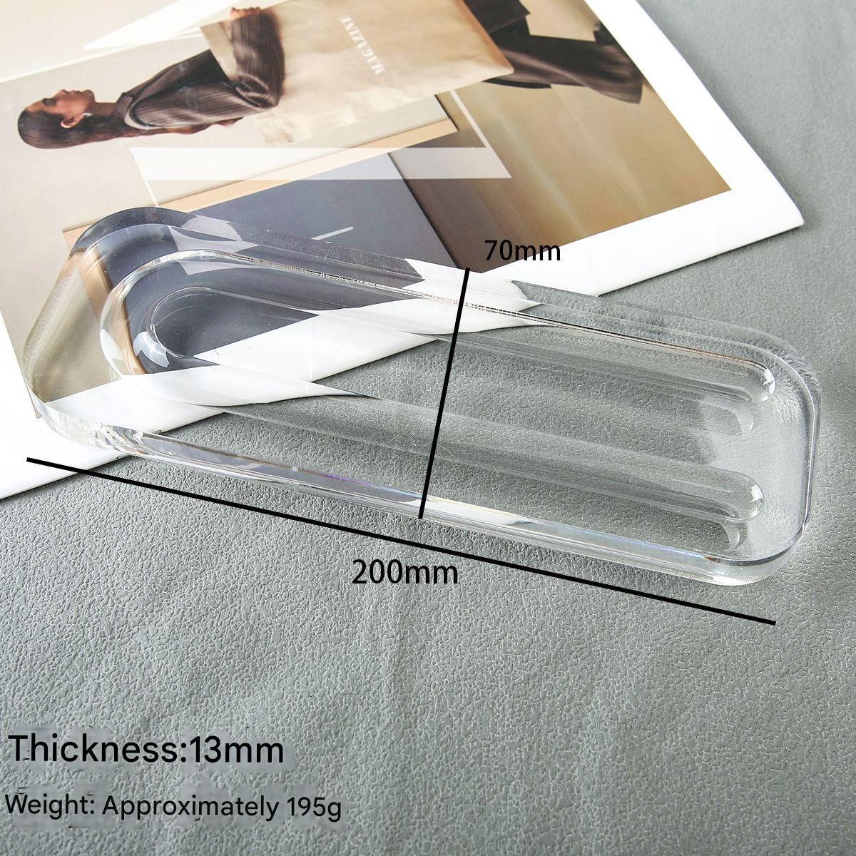 No. 1 long necklace plate [7*20cm]