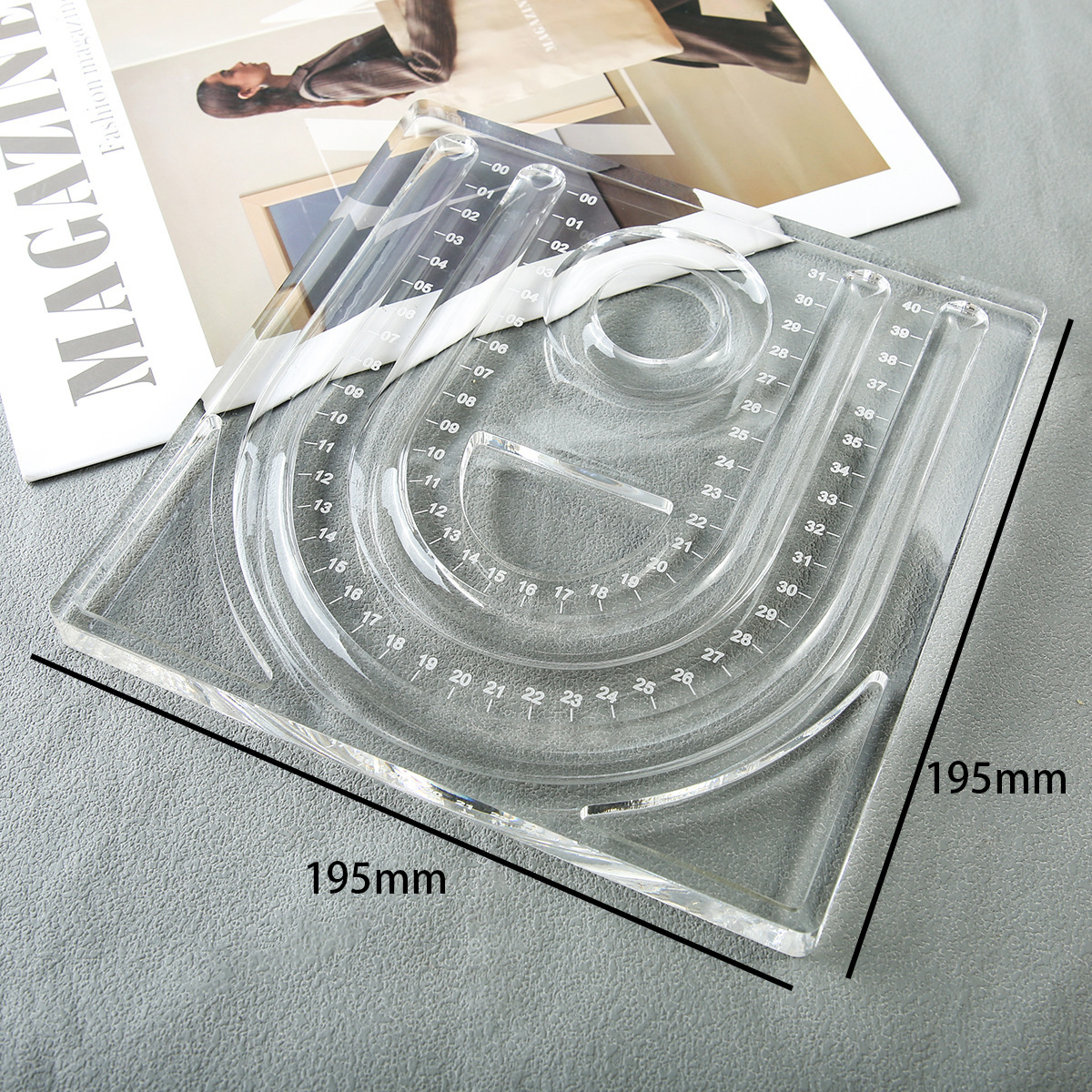 No. 3 square beading plate [19.5*19.5cm]