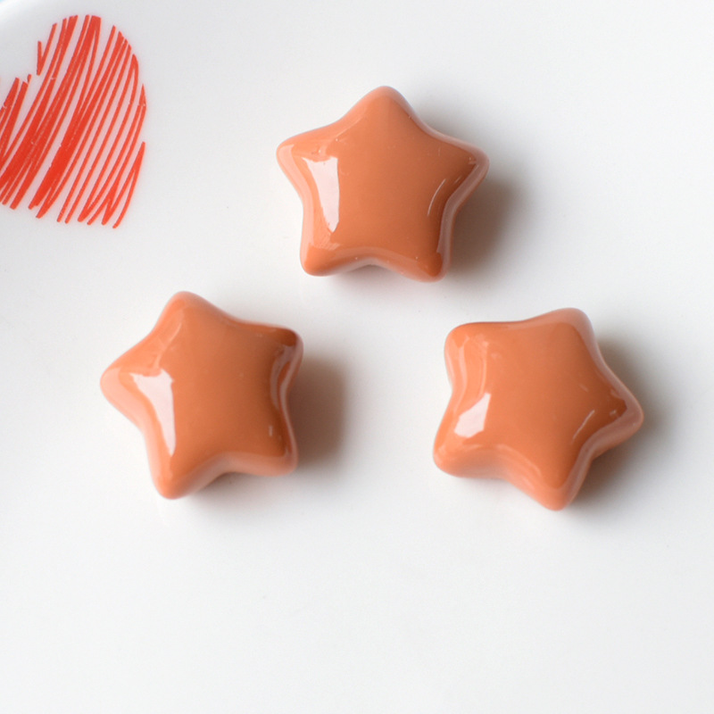 Caramel five-pointed star