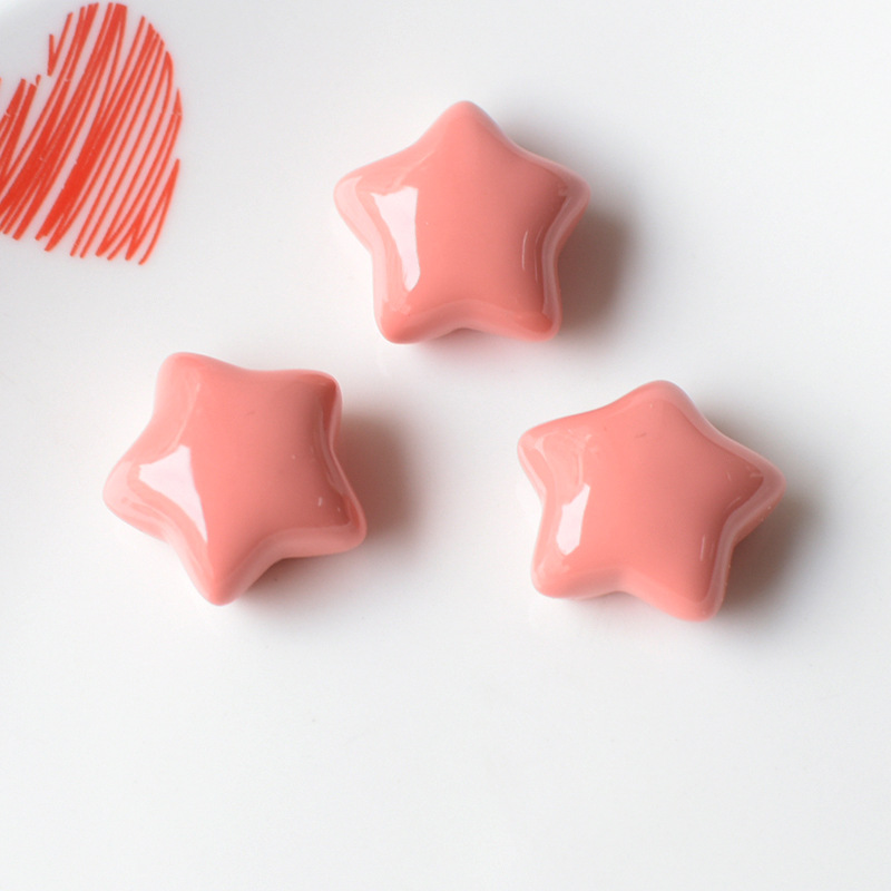 Advanced pink five-pointed star