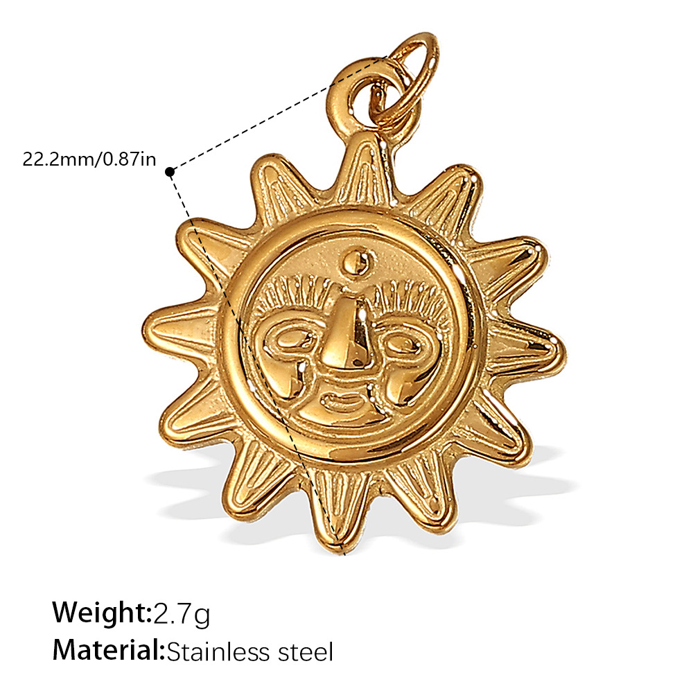 Pj543g gold pendant
