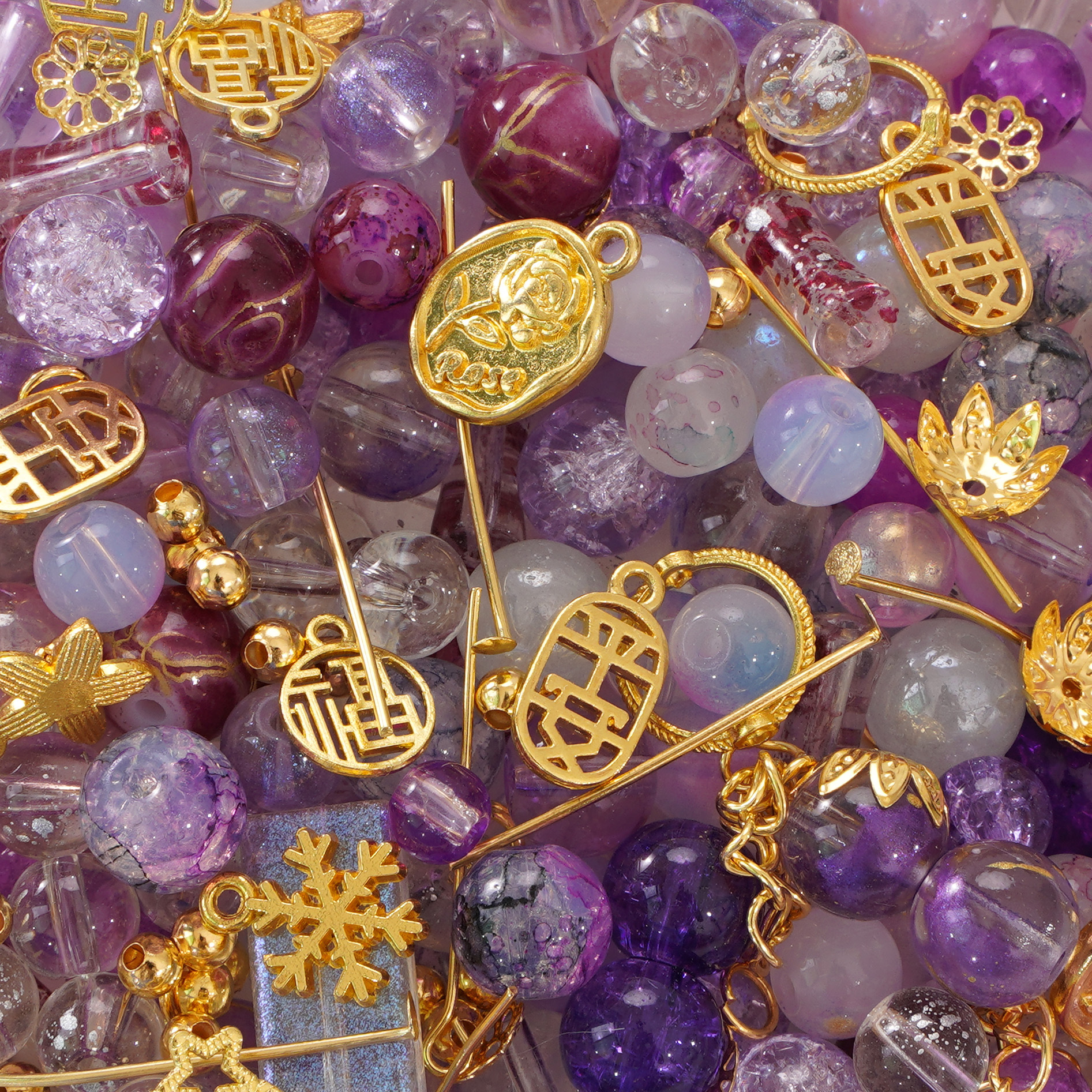 Purple jade turns into smoke