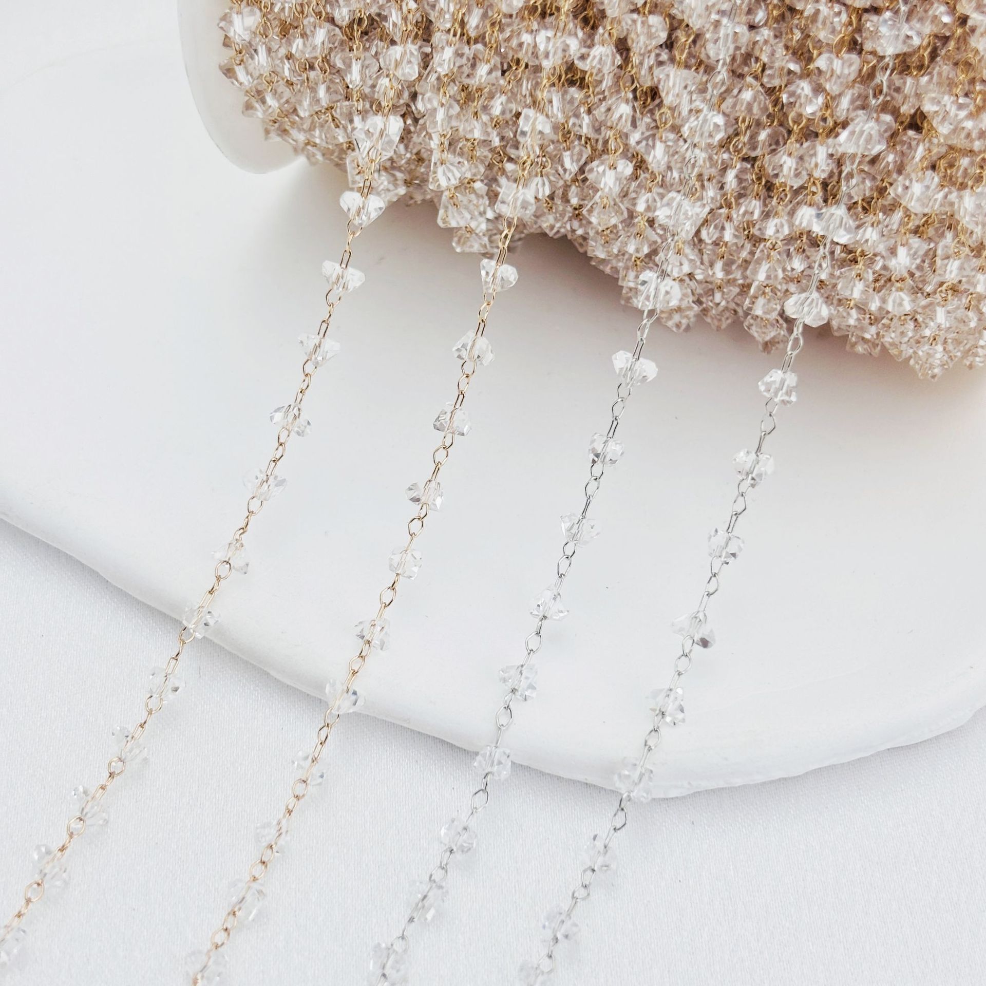 4mm pure transparent crystal