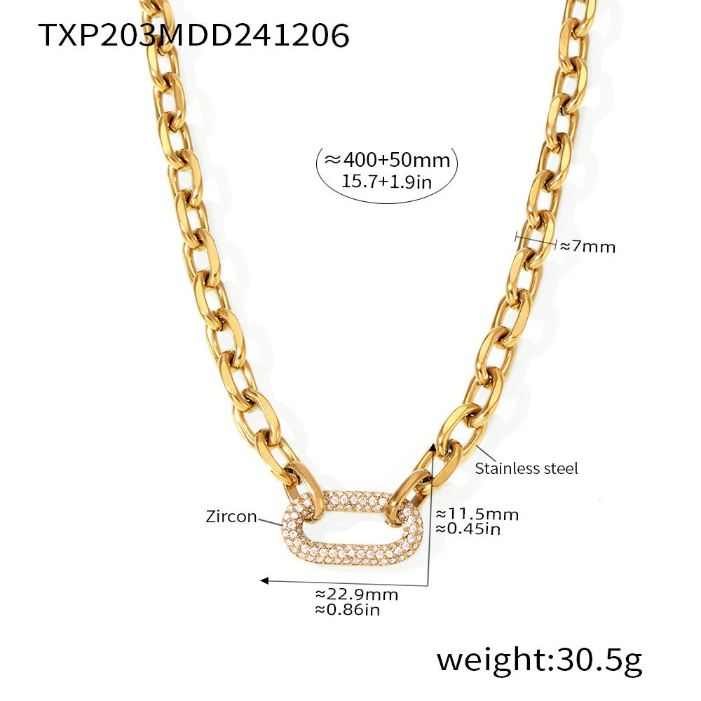TXP203-Gold Necklace