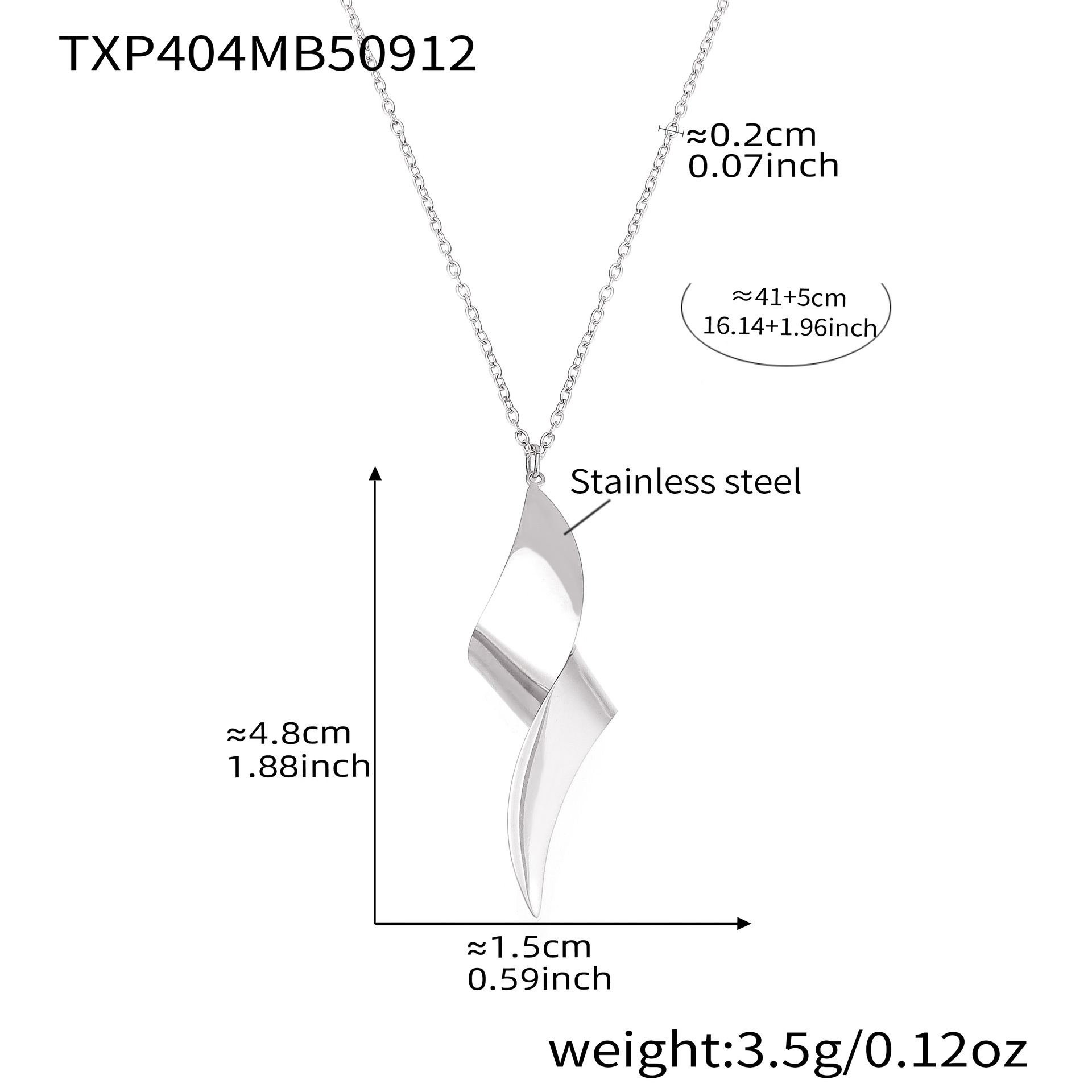 Steel necklace