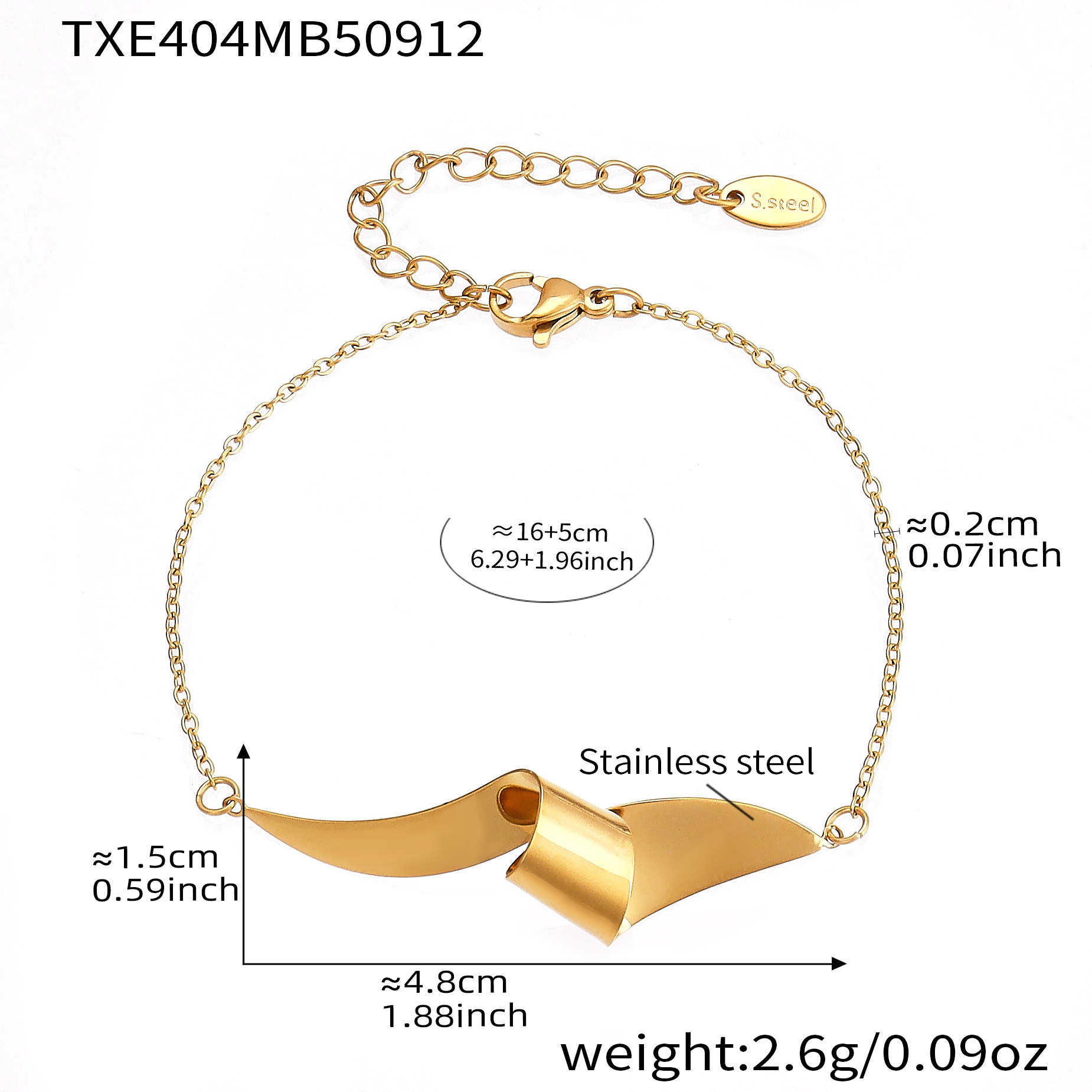 Gold bracelet