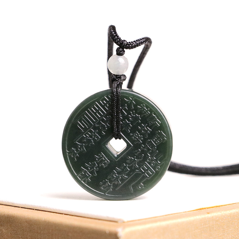 pendant with braided rope