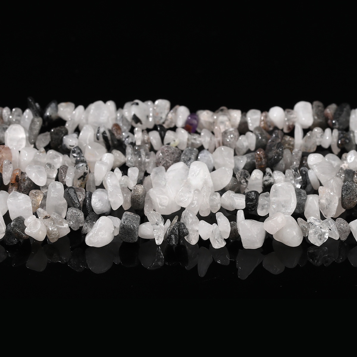 Cuarzo Rutilado Negro