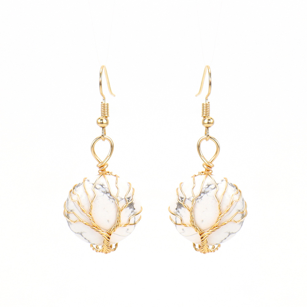 Gold   white turquoise