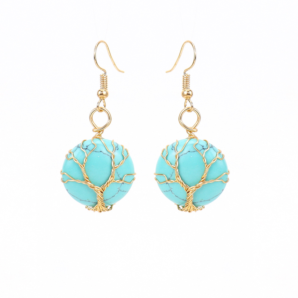 Gold   blue turquoise