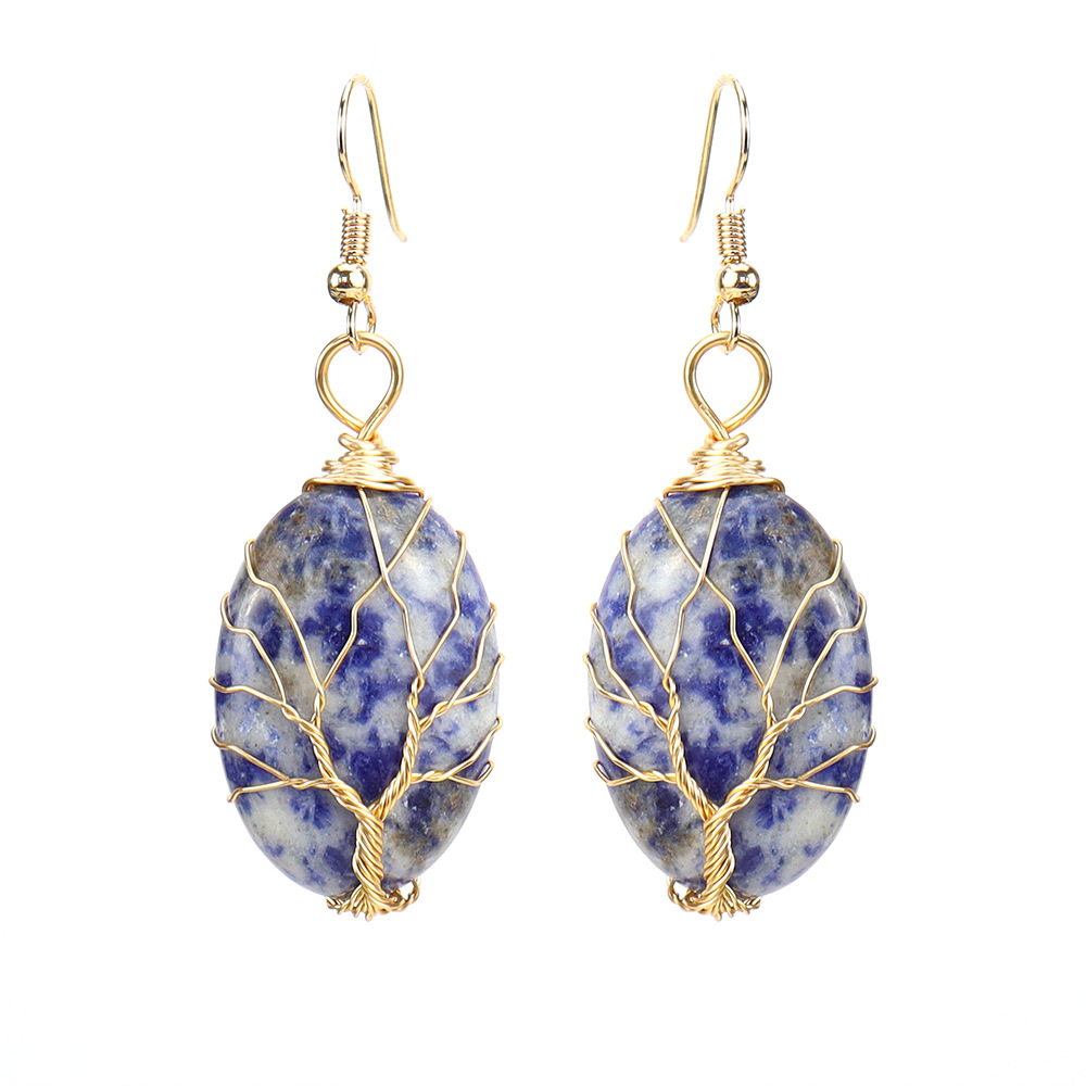 Gold   white dot blue