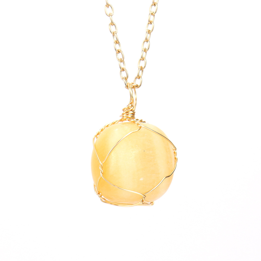 Golden  yellow stone