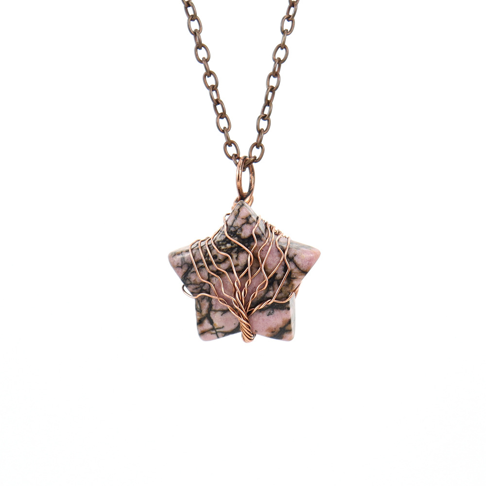 Ancient red copper   rose stone