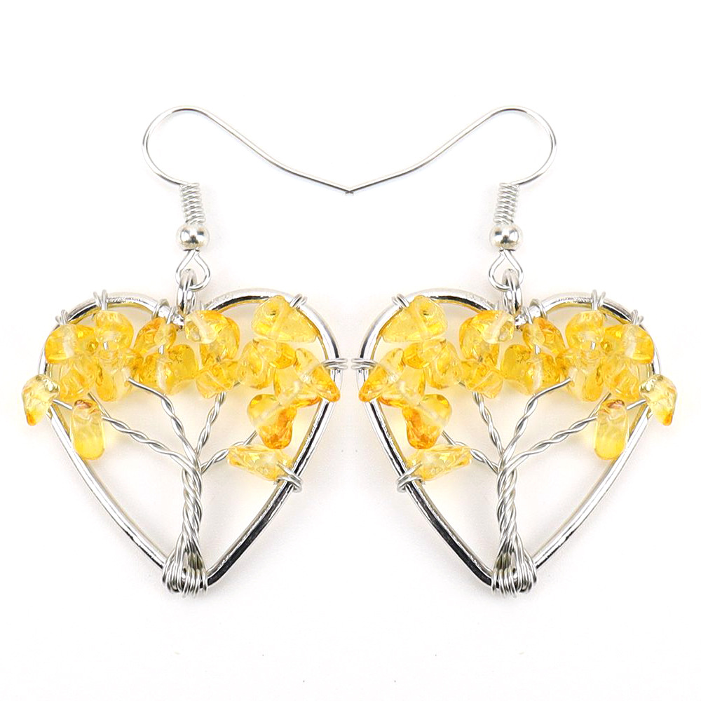 White k yellow crystal