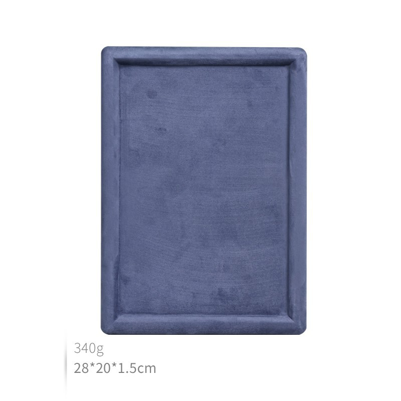 Light blue rectangular plate