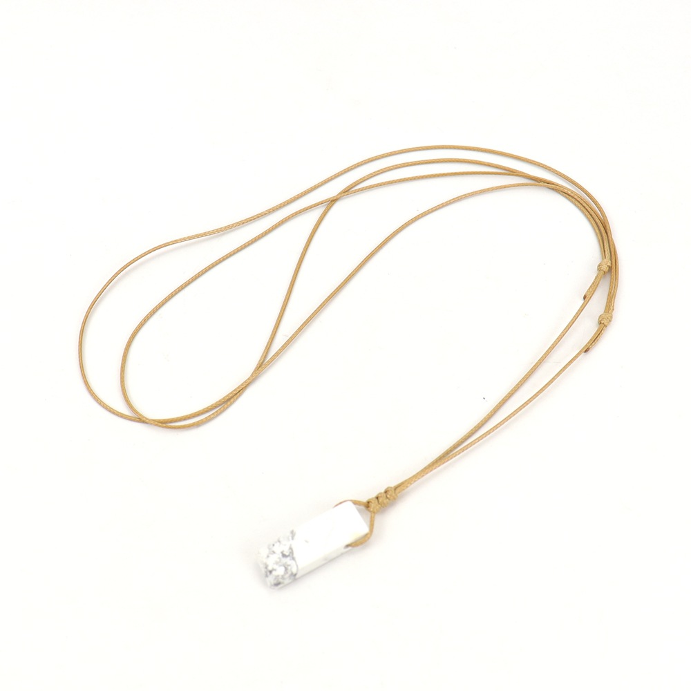 Brown braid white pine