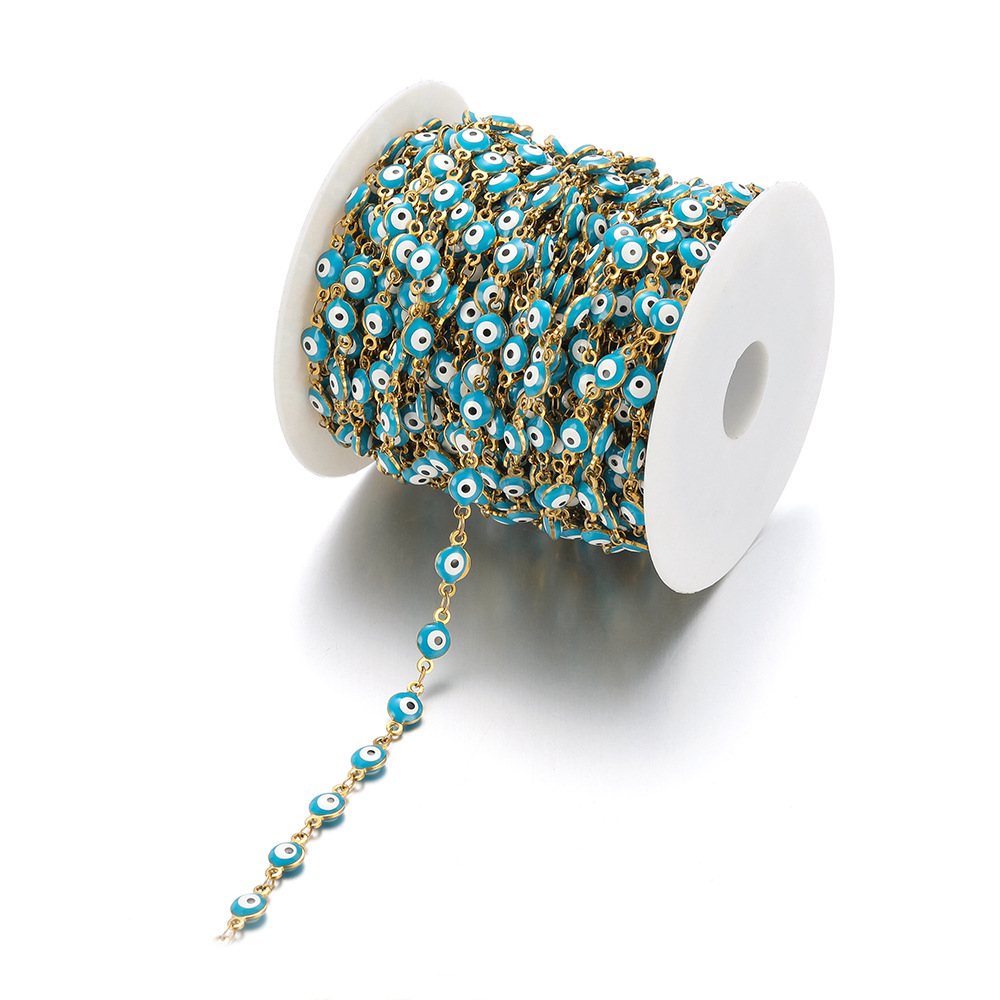 Blue, white and gold