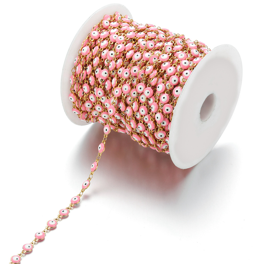 Golden pink and white