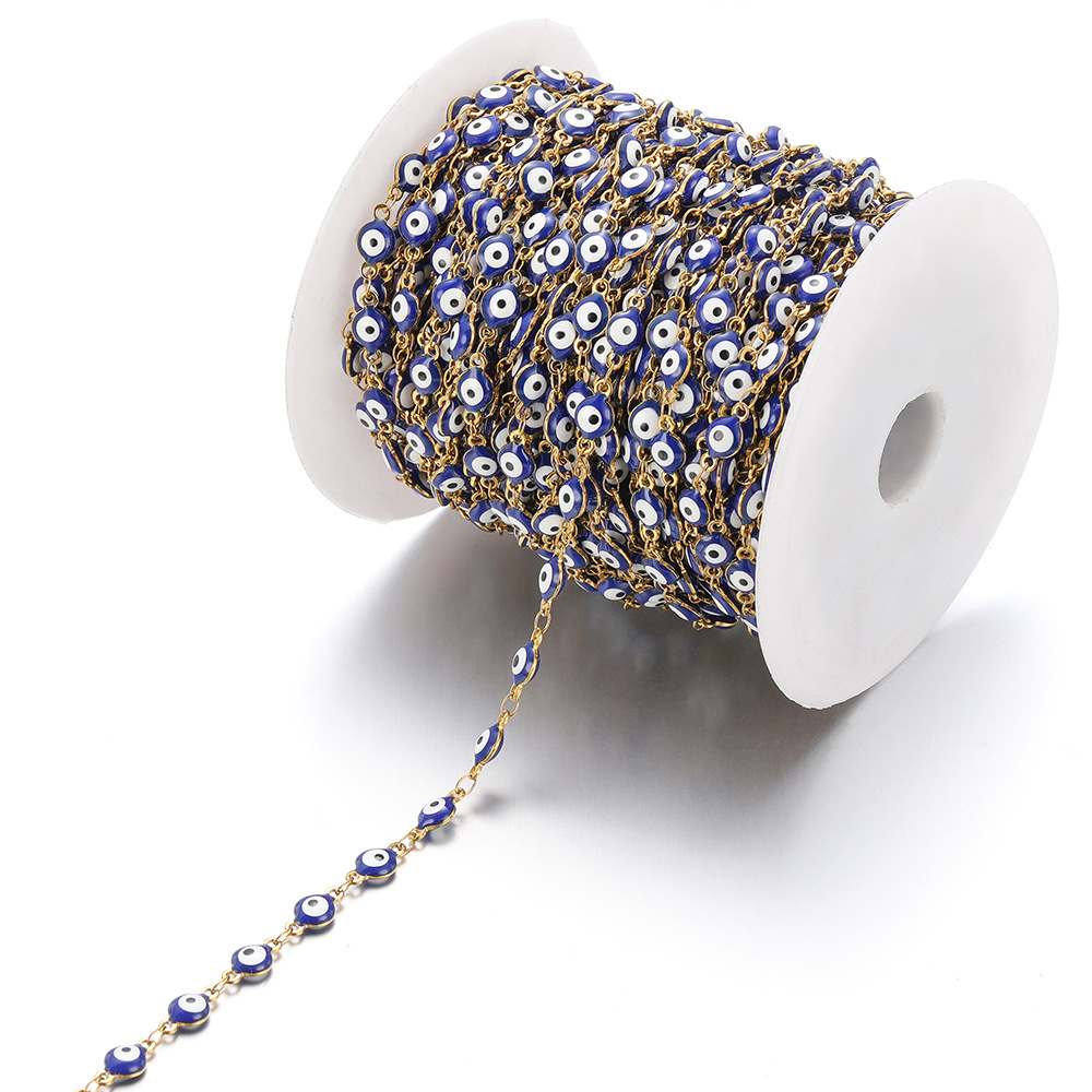 Golden, white, sapphire blue