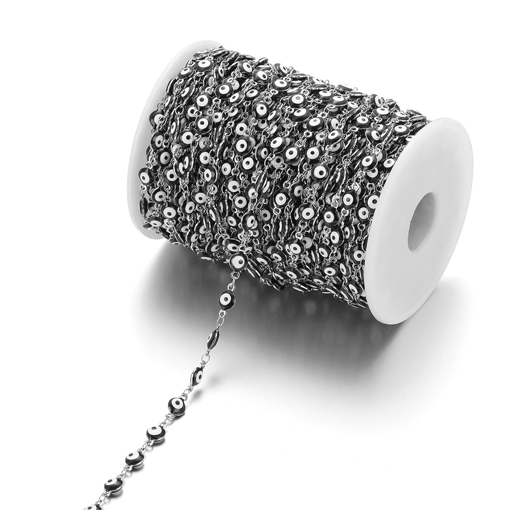 Black and white steel color