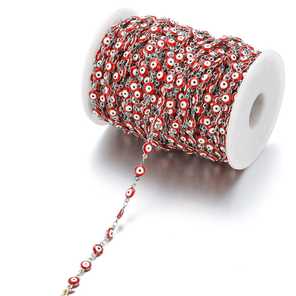 Steel color is red and white