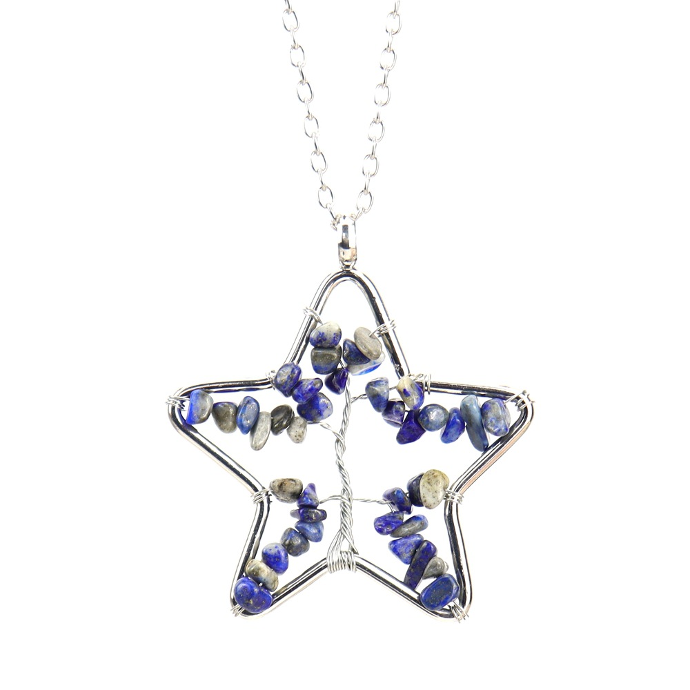 Silver loose tree   lapis lazuli