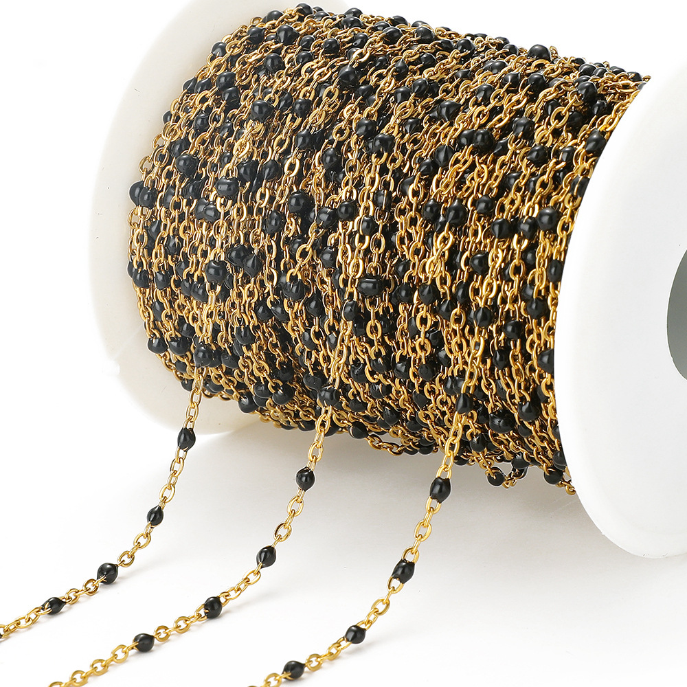 黑色金色链