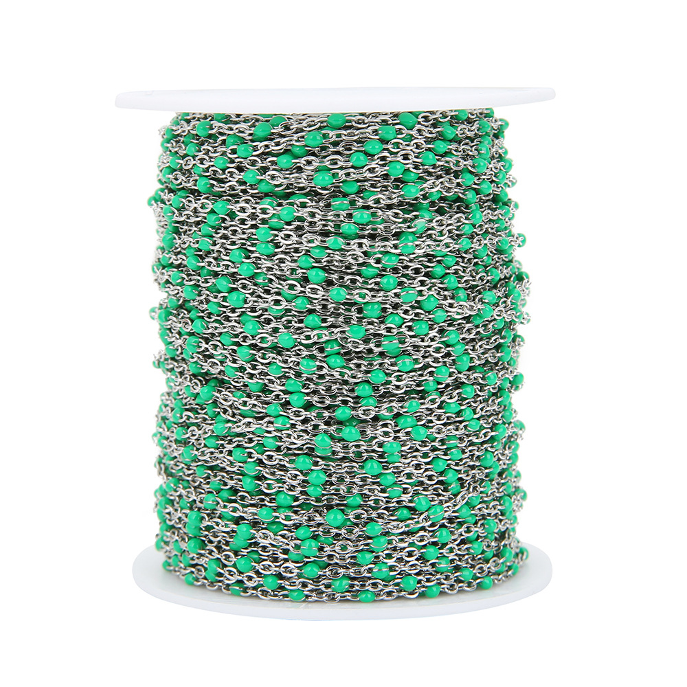 Green steel chain