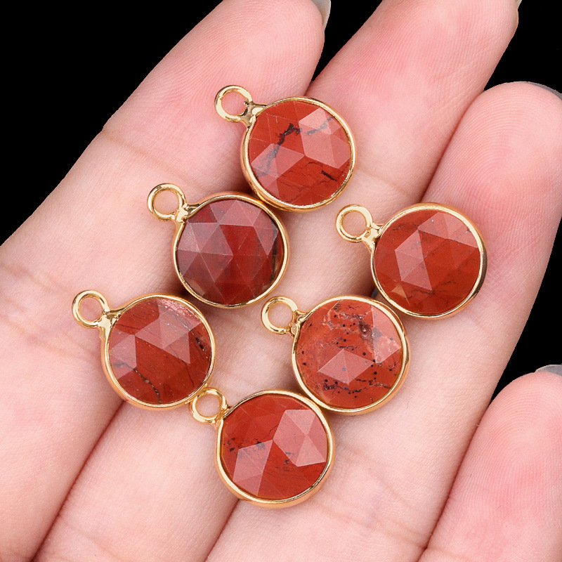 10mm single hanging red jasper (single)