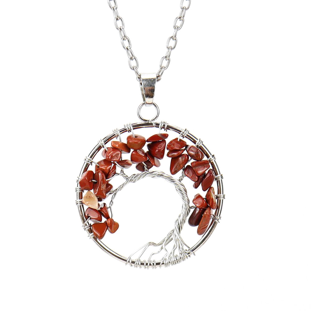 silver red stone gravel (3.5cm)