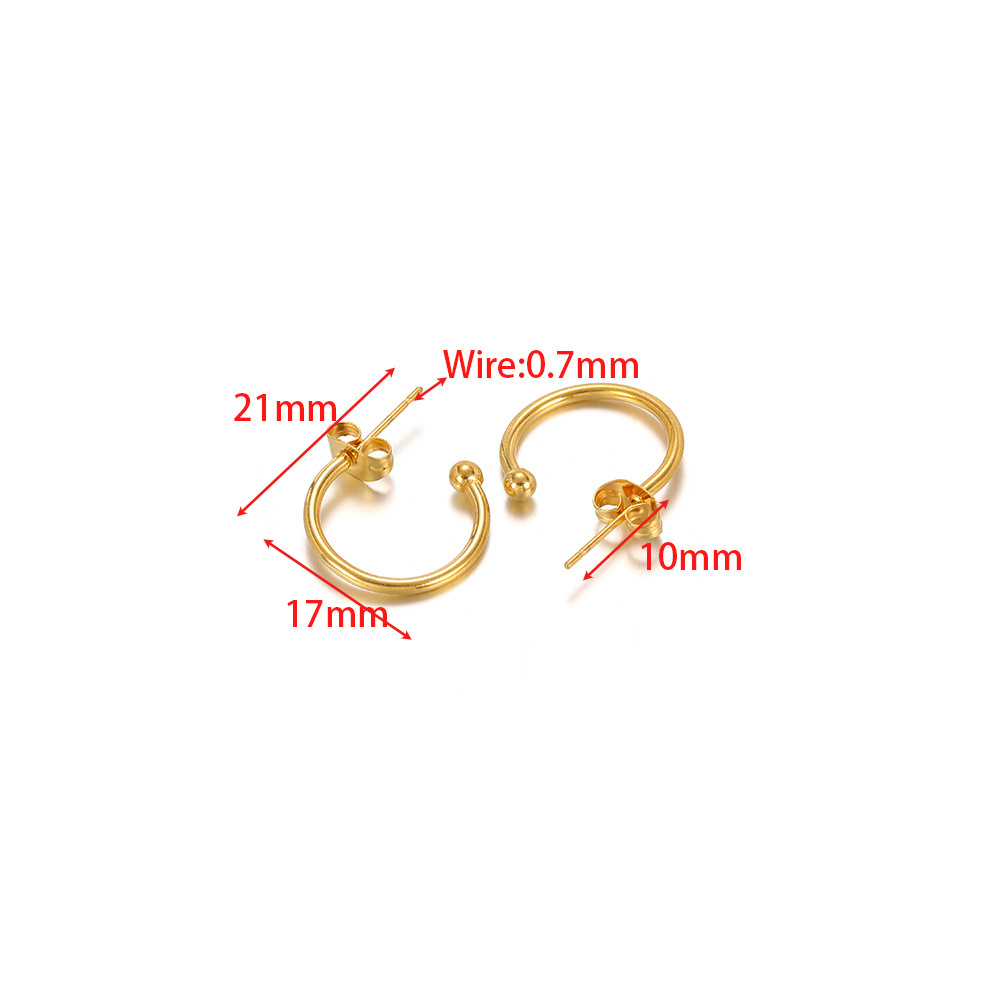 17*21mm gold