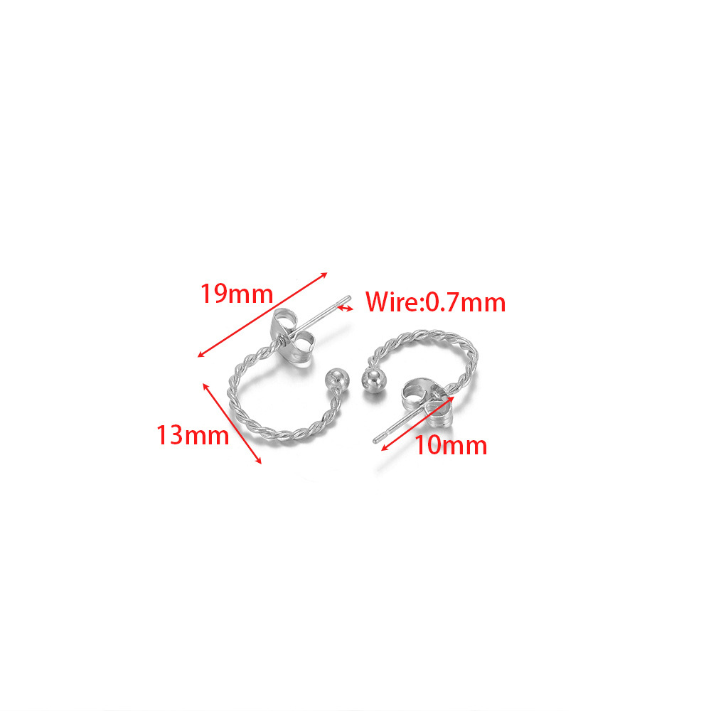 13*19mm  steel color