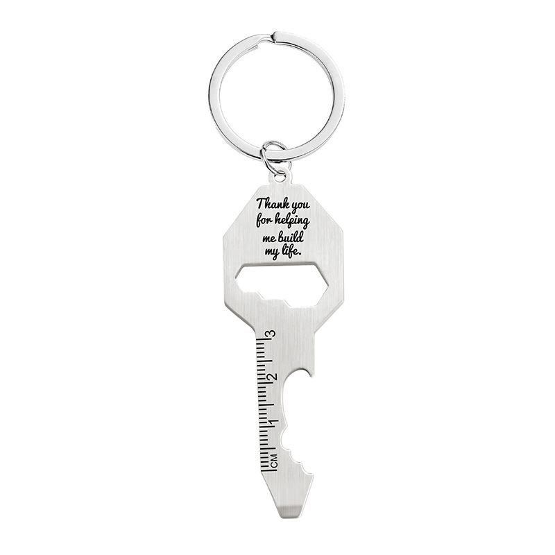 YSK023 key chain overall silver