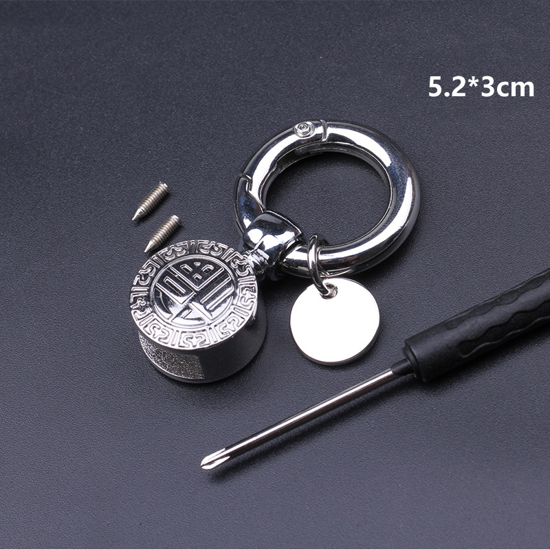 silver blessing keychain accessories