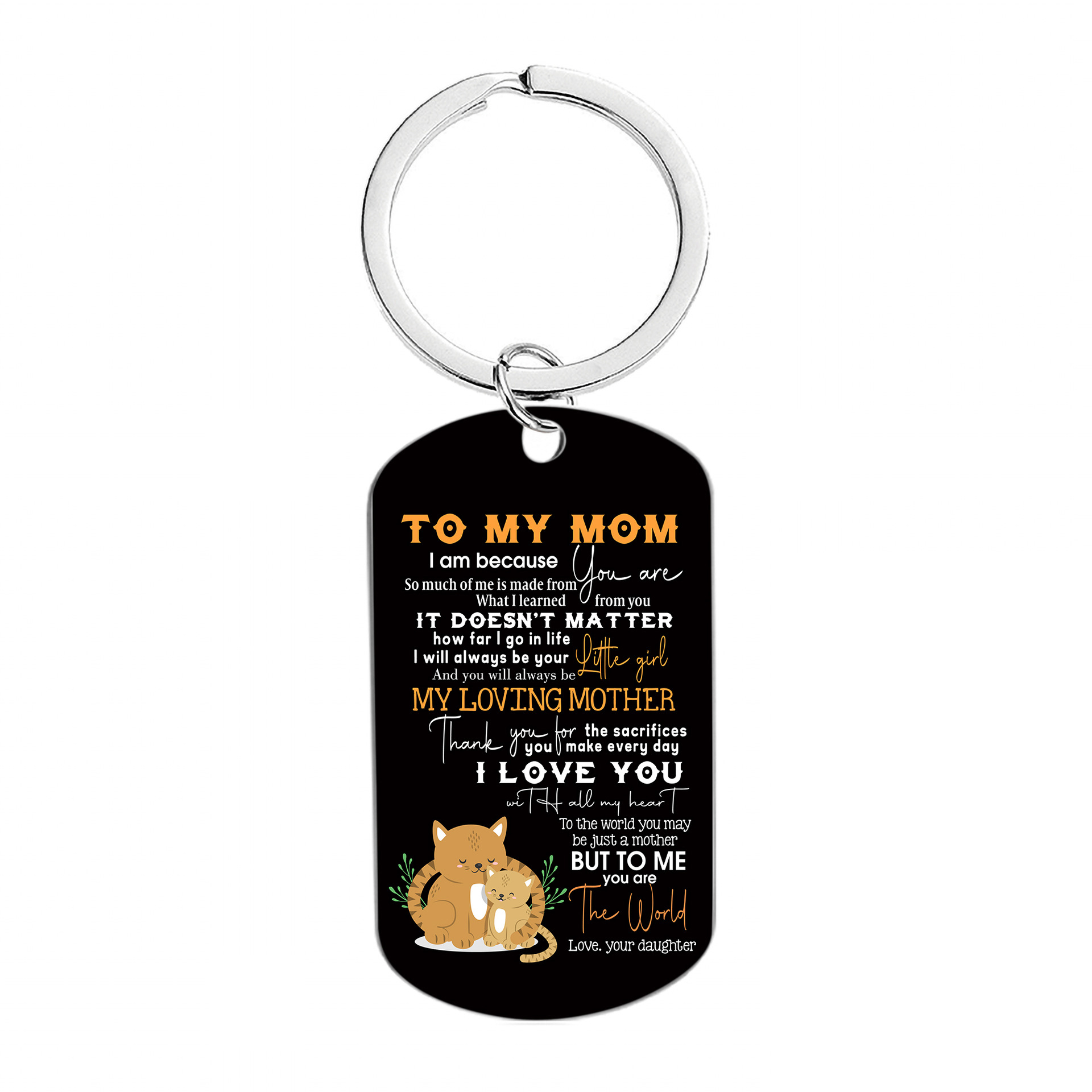 CW0015 keychain Silver