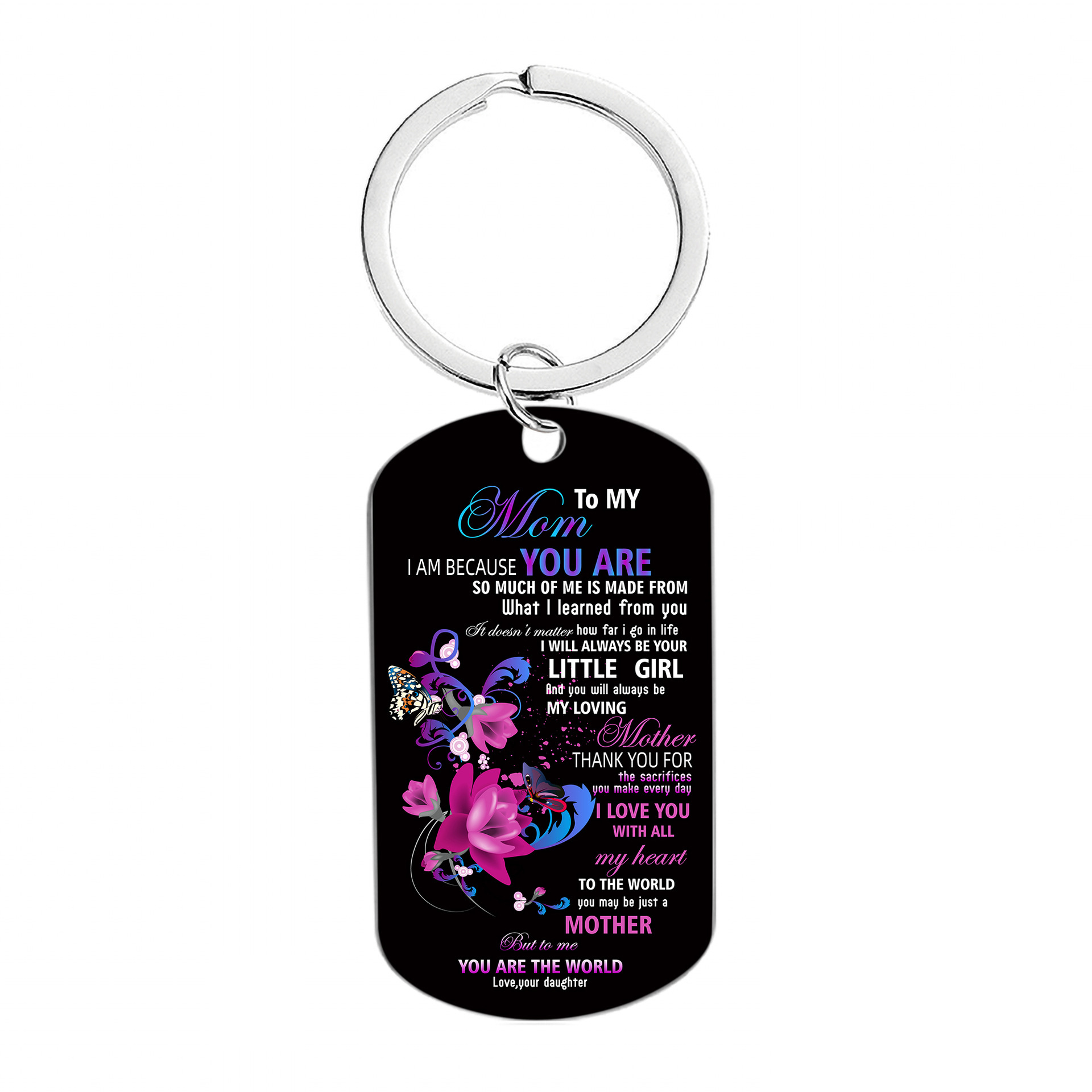 CW0017 keychain Silver