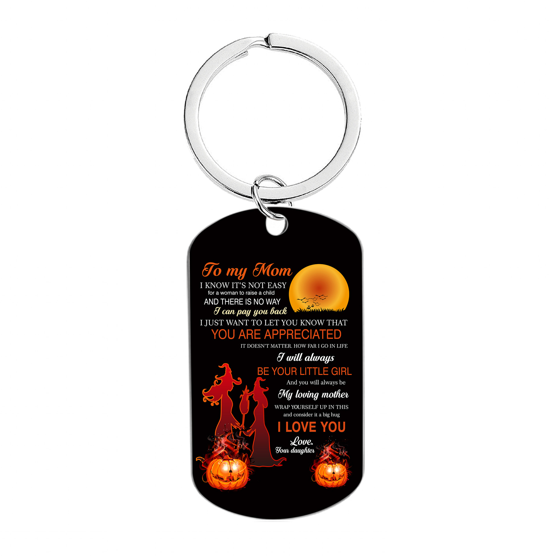 CW0022 keychain Silver