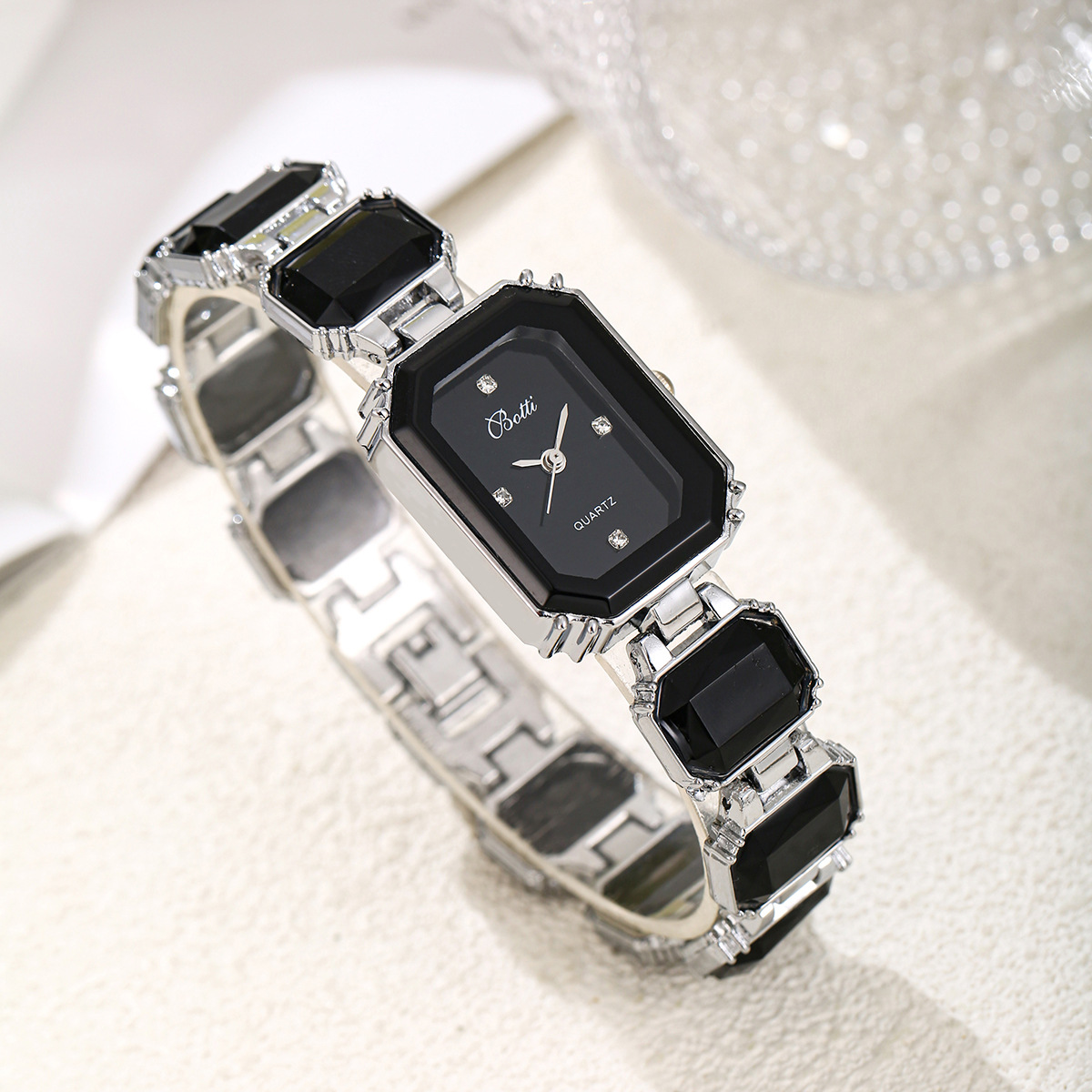 Silver black