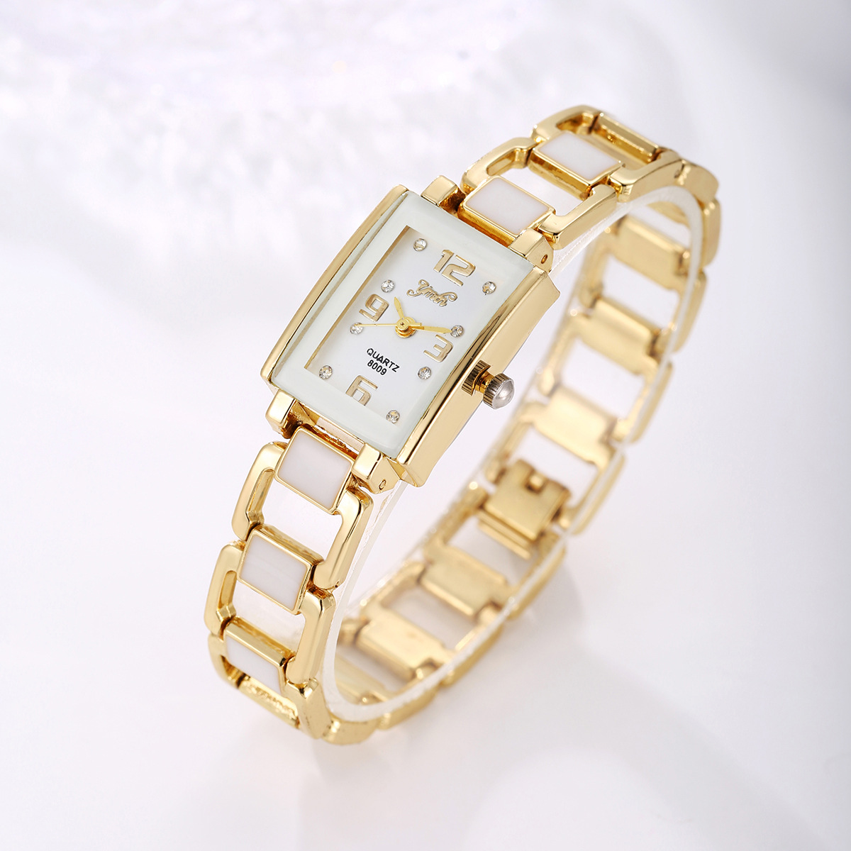 Golden white surface
