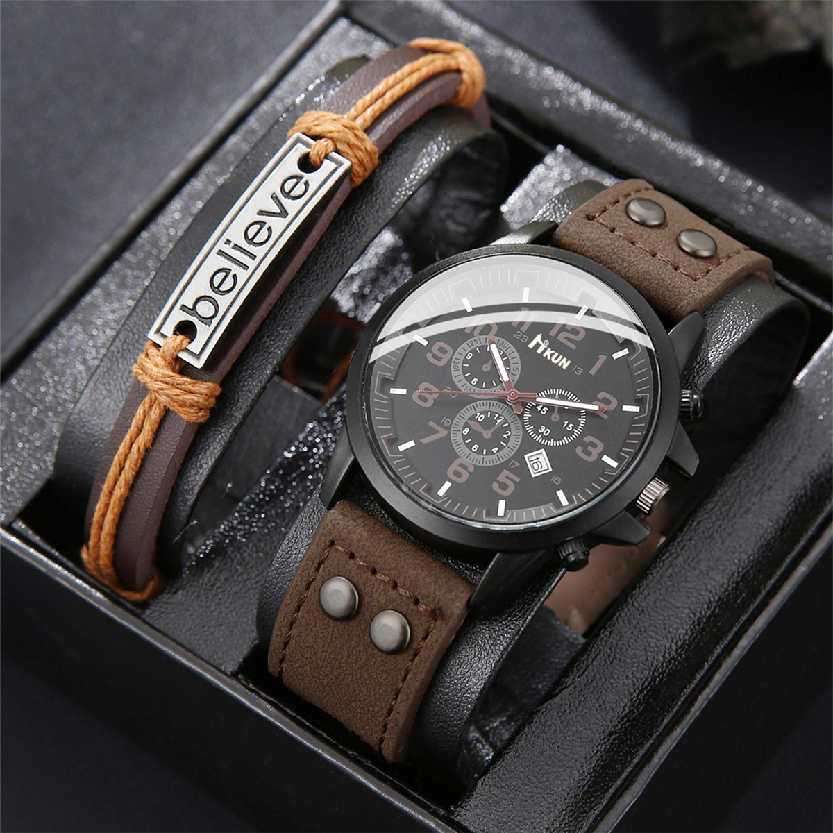 单条believe手链套装